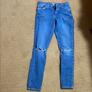 Medium wash jeans